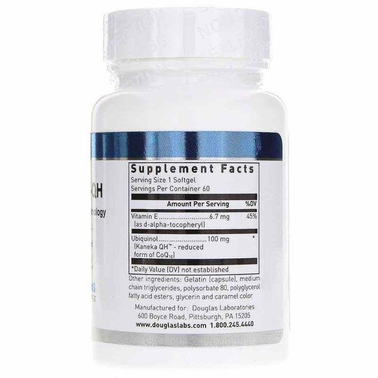 Ubiquinol-QH 100 Mg, DGL